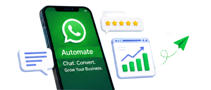 WhatsApp Automation Mockup