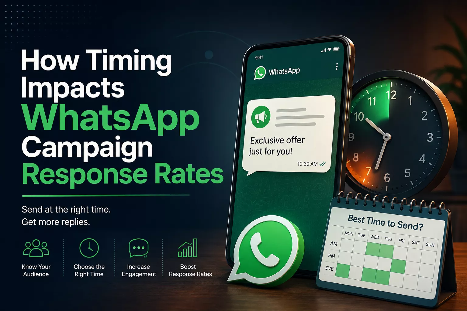 timing matters for whatsapp campaigns